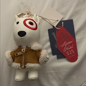 Target Bullseye Bag Charm Plush